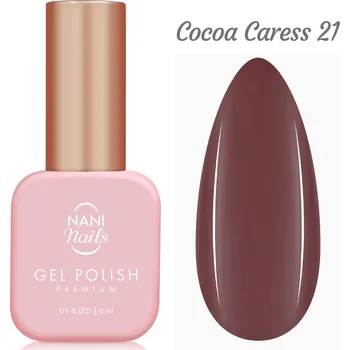 Lak na nehty NANI gel lak Premium 6 ml - Cocoa Caress