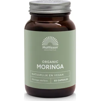Přírodní produkt Mattisson BIO Moringa 400 mg - 60 kapslí - DMS 10/25