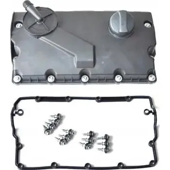 Blok motoru VÍKO VENTILŮ SADA VÍKO + TĚSNĚNÍ + ŠROUBY AUDI A4 1.9 2.0 TDI