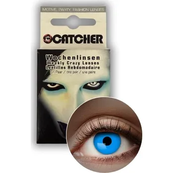 Kontaktní čočky Týdenní UV modré kontaktní čočky na Halloween