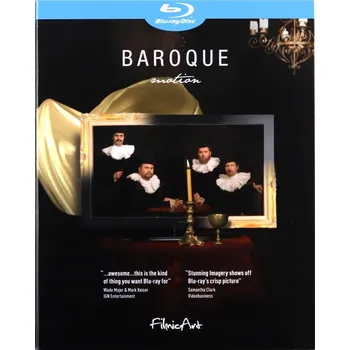 Blu-ray film Baroque Motion (digipack) Blu-ray disk