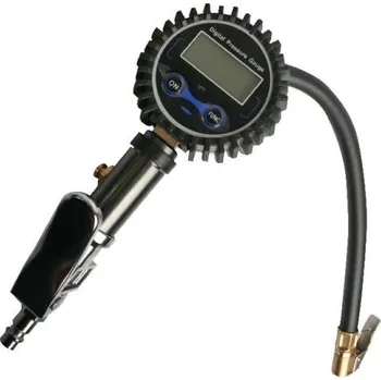 Příslušenství ke kompresoru Tlaková pistole s manometrem digitální
