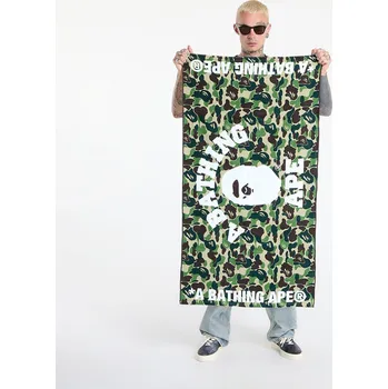 Ručník Ručník A BATHING APE Abc Camo Beach Towel Green Universal