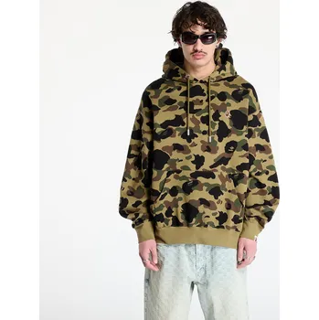 Pánská mikina Mikina A BATHING APE 1St Camo Jacquard One Point Relaxed Fit Pullover Hoodie UNISEX Green M