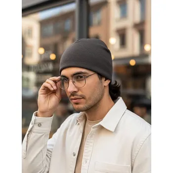 Čepice Sinsay - Čepice beanie 2 pack - šedá - 233EL-90M - 233EL-90M-ONE