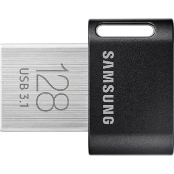 USB flash disk Flash disk Samsung FIT Plus 128 GB USB 2.0, USB 3.0, USB 3.1 šedý