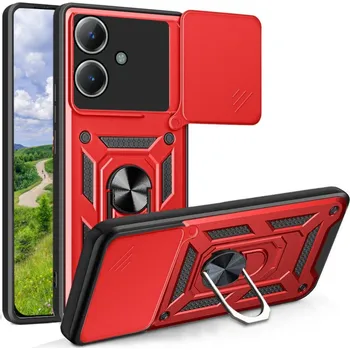 Pouzdro na mobilní telefon Zadní Kryt Radian pro Realme Note 60 červený