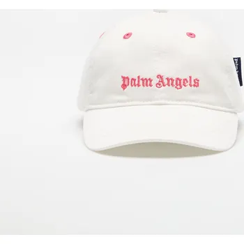 Kšiltovka Kšiltovka Palm Angels Kids Logo Baseball Cap Butter Cherry II