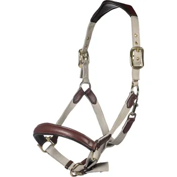 HKM Ohlávka Luna HKM, beige/brown COB