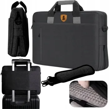 TAŠKA NA NOTEBOOK DO LETADLA, KABINOVÁ, PŘES RAMENO, ZVĚTŠENÁ O 17.3"