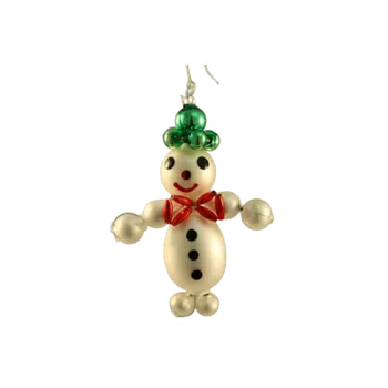 Vánoční ozdoba Rautis Vánoční ozdoba Poniklá Sněhuláček velký