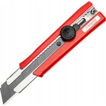 Pracovní nůž Nůž s černým odlamovacím ostřím 25 mm