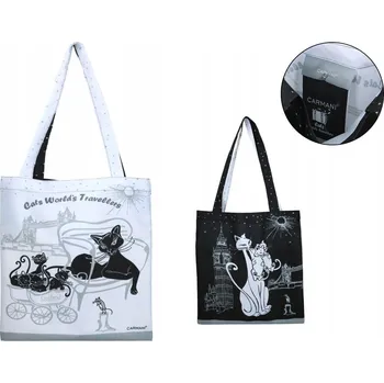 Carmani nákupní taška polyester s potiskem