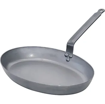 Pánev De Buyer|-|Výška#-#0-10cm|-|Rozměr#-#26x36cm De Buyer, Pánev ocelová Carbone 36 cm, D-5131-36