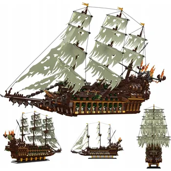 ostatní stavebnice Stavebnice Mould King 13197 Létající Holanďan 4364 dílů