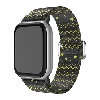 Chytré hodinky Vánoční řemínek se sponou pro Apple Watch 38/40/41/42(S10)mm,6