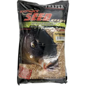 Návnadová surovina Návnadové zrno Traper - Pšenice Vanilka 1kg