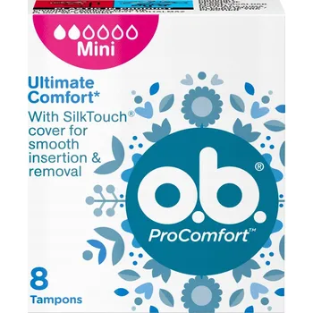 Menstruační tampony Tampony O.B. Mini Ultimate Comfort 8 kusů