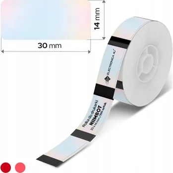 Speciální papír Samolepicí štítky, termální samolepky pro Niimbot D11 D110 D101 14x30