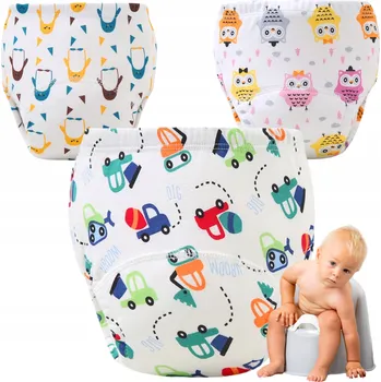 Plena Tréninkové kalhotky Simed fialové bavlněné 14-17 kg