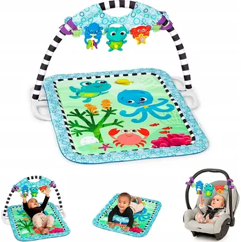 Hrací deka Vzdělávací podložka Baby Einstein zvuk světla jazyky