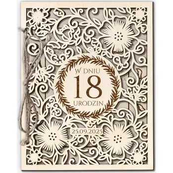 Obraz Děkovná kartička 13 x 17 cm