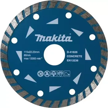 Příslušenství k brusce D-61151-10 Diamantový turbo kotouč 115mm Makita