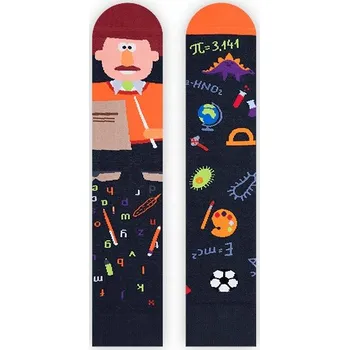 Pánské ponožky Nanushki Ponožky Keanu Reads 40-43 vícebarevné, velikost 40-43