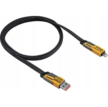 Datový kabel Kabel USB A + USB typu C + Lightning 1m AK-USB-57 4v1 QC PD 65W