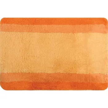 Koupelnová předložka Spirella koupelnová předložka BALANCE, oranžová, polyester, protiskluzová, 70 x 120 cm