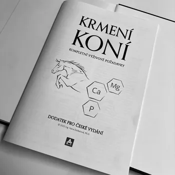 Chovatelství Dodatek ke knize Krmení koní – Specifika pro ČR (Hana Dočkalová)