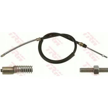 Brzdová hadice LANKO RUČNÍ BRZDY GCH1698 TRW PEUGEOT 406