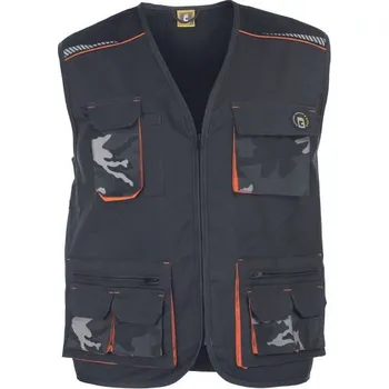 pracovní vesta CERVA GROUP a.s. | EMERTON STRETCH vesta - šedá kamufláž / 68 / 4XL / šedá