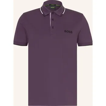 Pánské oblečení Boss Pánská Funkční Polokošile Paddy Pro, tmavě fialová, L