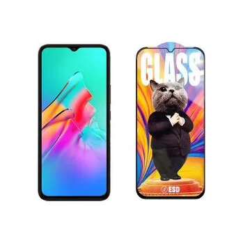 3D Ochranné tvrzené sklo na Infinix Smart 5/X657/X657C - Mr. Cat ESD