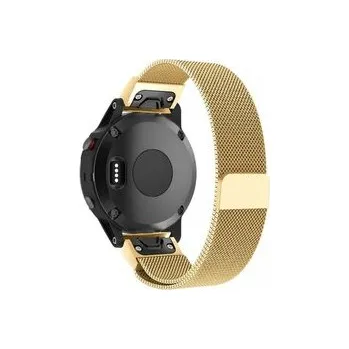 Chytré hodinky QuickFit milánský magnetický tah 20mm,Zlatý