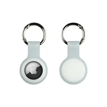 Silikonová klíčenka pro Airtag Průhledná