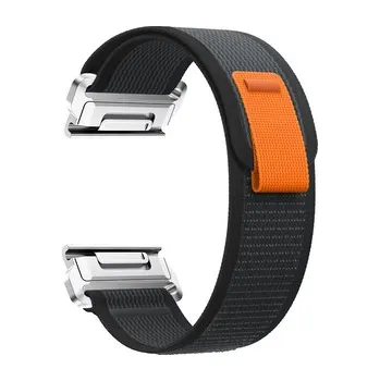 Chytré hodinky Nylonový řemínek se stahovacím poutkem 26mm,Černý