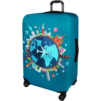 Příslušenství k zavazadlu KUFRYPLUS Obal na kufr Z302 Kolem světa L