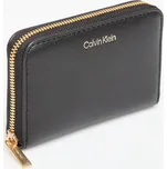 Peněženka Calvin Klein Foil Logo Medium Zip Around Black Universal