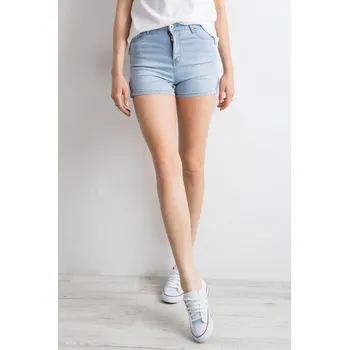 FPrice Džínové šortky s vysokým pasem modré Velikost: 34