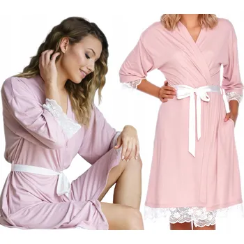 Dámský župan Doctor Nap dámský župan ke kolenům bez kapuce velikost M