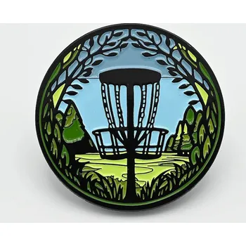 Bounceback Disc Golf Velký odznak Basket Emblem Basket Emblem