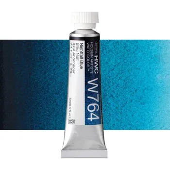 Vodová barva Akvarelová barva Holbein - Nightfall Blue Balení: 5 ml