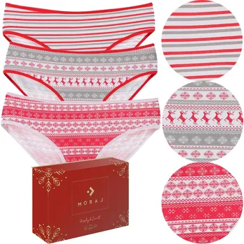Dámské oblečení KALHOTKY KALHOTKY MORAJ BAVLNA SADA 3 KUSŮ XL