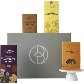 Dárkový potravinový koš Cartwright & Butler The Coffee & Chocolate Dárková sada dobrot