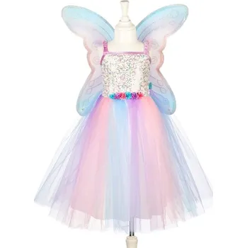 Karnevalový kostým Souza Souza! - dětský kostým Felicity s motýlími křídly - 3-4 roky, 98-104 cm