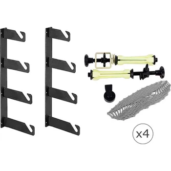 Fotoateliérová technika GlareOne Background Support System pro 4 pozadí