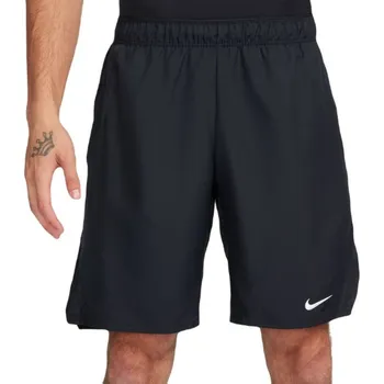 Pánské kraťasy Pánské tenisové kraťasy Nike Court Dri-Fit Victory 9" Short - black/white Černý (XXL)