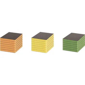 Bosch Brusná houba EXPERT S473 Standard, 98 × 120 × 13 mm, 7× střední, 7× jemná, 6× velmi jemná, 20 ks Professional (2608902492)